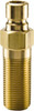 Parker Hannifin 1/4 NPTF Brass Hydraulic Hose Male Pipe Thread Extended Nipple 200 psi, 6 GPM, Series Moldmate PN352-25 - 07389968