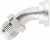Parker Hannifin 1-5/8-12 Male SAE (JIC) 37° Flare Steel Hydraulic Hose SAE Code 61 Flange & 45° Elbow 1,800 psi, -24 Hose Size, 1 1/2" Hose Diam 17T3-24-20 - 31134976
