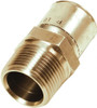 Parker Hannifin 3/8 -18 Male NPT Steel Hydraulic Hose Male Taper Pipe Rigid Straight Fitting -8 Hose Size, 1/2" Hose Diam 10191N-6-8 - 37363850