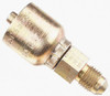 Parker Hannifin 9/16-18 Male JIC 37D Flare Steel Hydraulic Hose Male Rigid Fitting -4 Hose Size, 1/4" Hose Diam, Series 43 10343-6-4 - 49721830