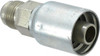 Parker Hannifin 7/8-14 Male JIC 37D Flare Steel Hydraulic Hose Male Rigid Fitting -10 Hose Size, 5/8" Hose Diam, Series 43 10343-10-10 - 49721921