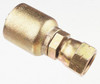 Parker Hannifin 3/4 Thread Hydraulic Hose Fitting -12 Hose Size, 3/4" Hose Diam 10G43-12-12 - 49723364