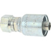 Parker Hannifin 1/2 Thread Hydraulic Hose Fitting -8 Hose Size, 1/2" Hose Diam 1JC43-8-8 - 49727563