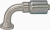 Parker Hannifin 2 Thread Steel Hydraulic Hose SAE Code 61 Flange Head & 90° Elbow Medium Drop 5,000 psi, -24 Hose Size, 1 1/2" Hose Diam, Series 77 PP-00790 - 61289849
