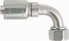 Parker Hannifin M52x2 Metric Steel Hydraulic Hose Female Metric S & 24° Cone Swivel 90° Elbow 4,500 psi, -20 Hose Size, 1 1/4" Hose Diam, Series 77 PP-00842 - 61289955