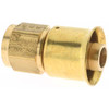 Parker Hannifin 3/4-16 Female SAE Brass Hydraulic Hose Female SAE 45° JIC Swivel & Straight Fitting -8 Hose Size, 1/2" Hose Diam BDPP-00007 - 70907555