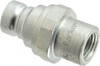 Parker Hannifin 1/4-18 NPSF Steel Hydraulic Hose Female Pipe Thread Nipple 4,568 psi FEM-252-4FP - 71898290