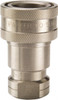 Parker Hannifin 1/4 NPTF 303 Stainless Steel Hydraulic Hose Female Pipe Thread Coupler 2,000 psi, 3 GPM SH2-62 - 82744996