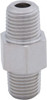 Value Collection 1/4 - 3/8 Male NPTF Nickel Plated Steel Hydraulic Hose Hex Nipple 10,000 psi, 6 GPM PS-MH-HPC1-096 - 42338087