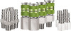 Legacy Manufacturing 14 Piece 1/4" Body 1/4 NPT 300 psi Steel/Aluminum High Flow Pneumatic Coupling Plug Set Contains 2 Female Couplers, 2 Male Couplers, 4 Female Connectors, 6 Male Connectors A53458FZ - 39774377