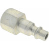 CEJN 1/4 Female NPT Industrial Pneumatic Hose Connector Steel Zinc Plated, 1/4" Body Diam 10 310 5402 - 00140566