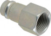 CEJN 3/8 Female NPT European High Flow Pneumatic Hose High Flow Connector Steel Zinc-Plated, 3/8" Body Diam 10 410 5404 - 72639628