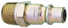 CEJN 3/8 Male NPT Industrial Pneumatic Hose High Flow Connector Steel Zinc-Plated, 3/8" Body Diam 10 430 5454 - 72639818