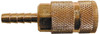 Coilhose Pneumatics Hose Barb Industrial Pneumatic Hose Coupler Brass, 3/8" Body Diam, 3/8" Hose ID 586A - 00459644