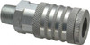 Coilhose Pneumatics 3/8 Male NPT Industrial Pneumatic Hose Coupler Plated Steel, 1/2" Body Diam 121 - 48664031