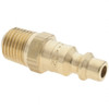 Parker Hannifin 1/4-18 NPTF Industrial Pneumatic Hose Coupler Brass, 1/4" Body Diam BH2C-787 - 61830204