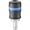 Prevost Hose Barb Industrial Pneumatic Hose Safety Coupler Composite, 1/2" Body Diam, 3/4" Hose ID ISG 111819 - 01433457