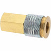 Value Collection 1/4 Female Pipe Universal Pneumatic Hose Coupler Brass BD-727005 - 53592523