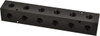 Made in USA 1/2" Inlet, 3/8" Outlet Manifold 9-1/4" Long x 1-1/2" Wide x 1-1/2" High, 0.2" Mount Hole, 2 Inlet Ports, 6 Outlet Ports PCM30-375R-06BW - 06430607