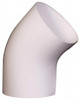Made in USA PVC 45° Elbow Pipe Insulation Fitting #10-45 - 37031861