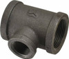 B&K Mueller Size 1-1/4 x 3/4", Class 150, Malleable Iron Black Pipe Reducing Tee 150 psi, Threaded End Connection 520-664HP - 62149208