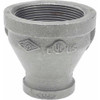 B&K Mueller Size 2 x 1", Class 150, Malleable Iron Black Pipe Reducing Coupling 150 psi, Threaded End Connection 521-385HC - 62149646