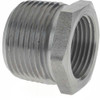 Made in USA Size 1 x 3/4", Class 150, Steel Black Pipe Hex Bushing 150 psi, Threaded End Connection 1XE.BSB - 36989556
