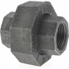 Made in USA Size 3/4", Class 300, Malleable Iron Black Pipe Union 300 psi, Threaded End Connection E.B300U - 36997484