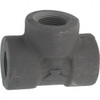 Made in USA Size 3/4", Class 3,000, Forged Carbon Steel Black Pipe Tee 925 psi, Threaded End Connection 0361119803 - 36985976