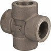 Made in USA Size 1/2", Class 3,000, Forged Carbon Steel Black Pipe Cross 3,000 psi, Socket Weld End Connection 0362037400 - 74025925