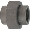 Made in USA Size 1-1/4", Class 3,000, Forged Carbon Steel Black Pipe Union 925 psi, Threaded End Connection 0361501406 - 36986230