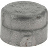 Value Collection Size 1", Class 300, Malleable Iron Black Pipe End Cap 300 psi, Threaded End Connection B300 25 300# - 36997336