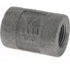Value Collection Size 1/2", Class 300, Malleable Iron Black Pipe Coupling 300 psi, Threaded End Connection B220 15 300# - 36997153