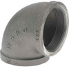Value Collection Size 4", Class 150, Malleable Iron Black Pipe 90° Elbow 150 psi, Threaded End Connection B90 100 - 36988491