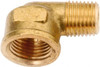 Anderson Metals 1/4 x 3/8" NPT 90° Street Elbow 1,000 psi, Brass 756228-0406 - 55542518