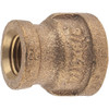 Merit Brass 3/8 x 1/4" Brass Pipe Reducing Coupling FNPT x FNPT Ends, Class 125 X112-0604 - 02204139