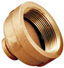 Merit Brass 1-1/2 x 1-1/4" Brass Pipe Reducing Coupling FBSPT x FBSPT Ends, Class 125 XB112-2420 - 60285590