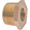 Merit Brass 1-1/4 x 3/4" Brass Pipe Hex Bushing MBSPT x FBSPT Ends, Class 125 XB114-2012 - 60285715