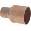 Mueller Industries 3/4 x 3/8" Wrot Copper Pipe Reducer Coupling C x C, Solder Joint W 01037 - 36889939