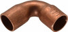 Mueller Industries 1/4" Wrot Copper Pipe 90° Elbow C x C, Solder Joint W 02009 - 36891018
