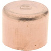 Mueller Industries 1-1/4" Wrot Copper Pipe Tube Cap C, Solder Joint W 07012 - 36891802