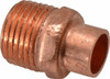Mueller Industries 3/8 x 1/2" Wrot Copper Pipe Adapter C X M, Solder Joint W 01124 - 36890630