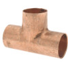 Mueller Industries 1" Wrot Copper Pipe Tee C x C x C, Solder Joint W 04048 - 36891406