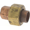 Mueller Industries 3/8" Wrot Copper Pipe Union C x C, Solder Joint W 08002 - 36890150