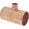 Mueller Industries 1-1/2 x 1-1/2 x 1/2" Wrot Copper Pipe Tee C x C x C, Solder Joint W 04088 - 36891679