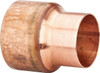 Mueller Industries 4 x 3" Wrot Copper Pipe Reducer Coupling C x C, Solder Joint W 10109 - 36890127