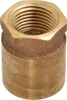 NIBCO 1 x 1/2" Cast Copper Pipe Adapter FTG x F, Pressure Fitting B028900 - 70590922