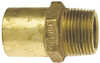 NIBCO 2-1/2" Cast Copper Pipe Adapter FTG x M, Pressure Fitting B035000 - 70590989