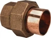 NIBCO 1-1/4" Cast Copper Pipe Union C x C, Pressure Fitting B255600 - 71940738