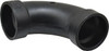 NIBCO 1-1/2", ABS Drain, Waste & Vent Pipe 90 Long Radius Elbow Hub x Hub I057000 - 63271902